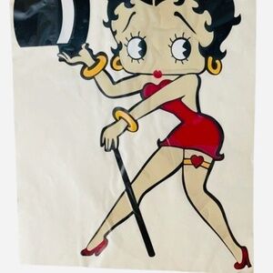 Vintage Betty Boop All That Jazz Decal